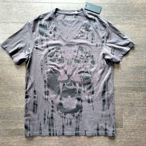 Guess Cheetah Cotton T- Shirt